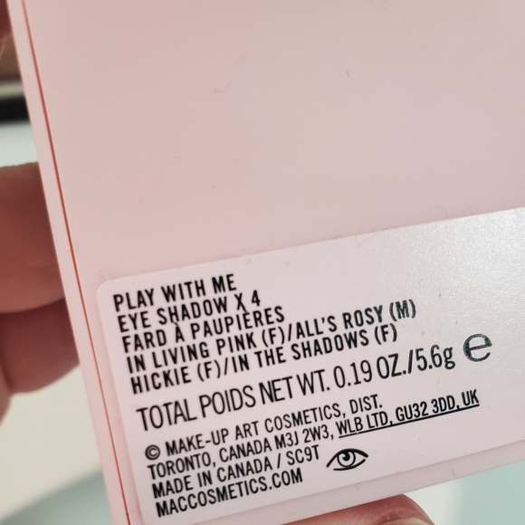 MAC x Patrick Starrr Floral Realness Collection Eyeshadow Quad - Play With Me - Picture 5 of 13